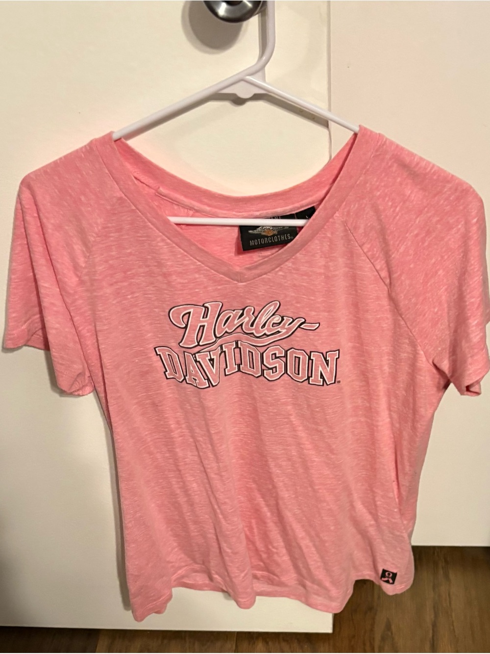 Harley-Davidson Light Pink Women's Short Sleeve Tee